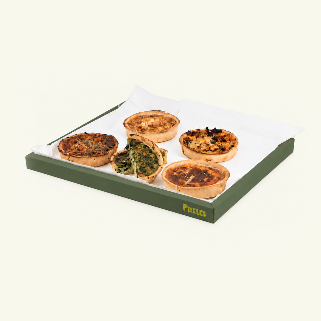 Plateau de quiches végétariennes