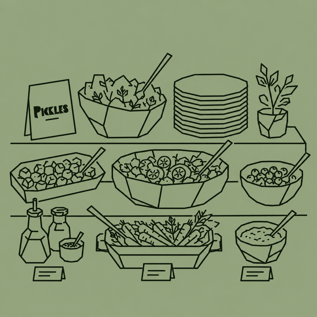 Buffet froid - Végétarien